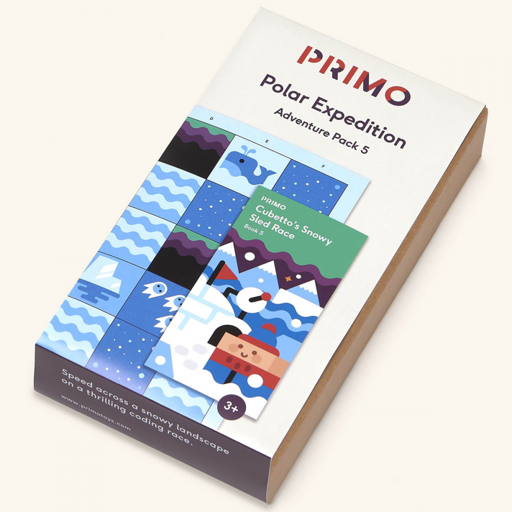 Primo - Cubetto - harta expediției polare