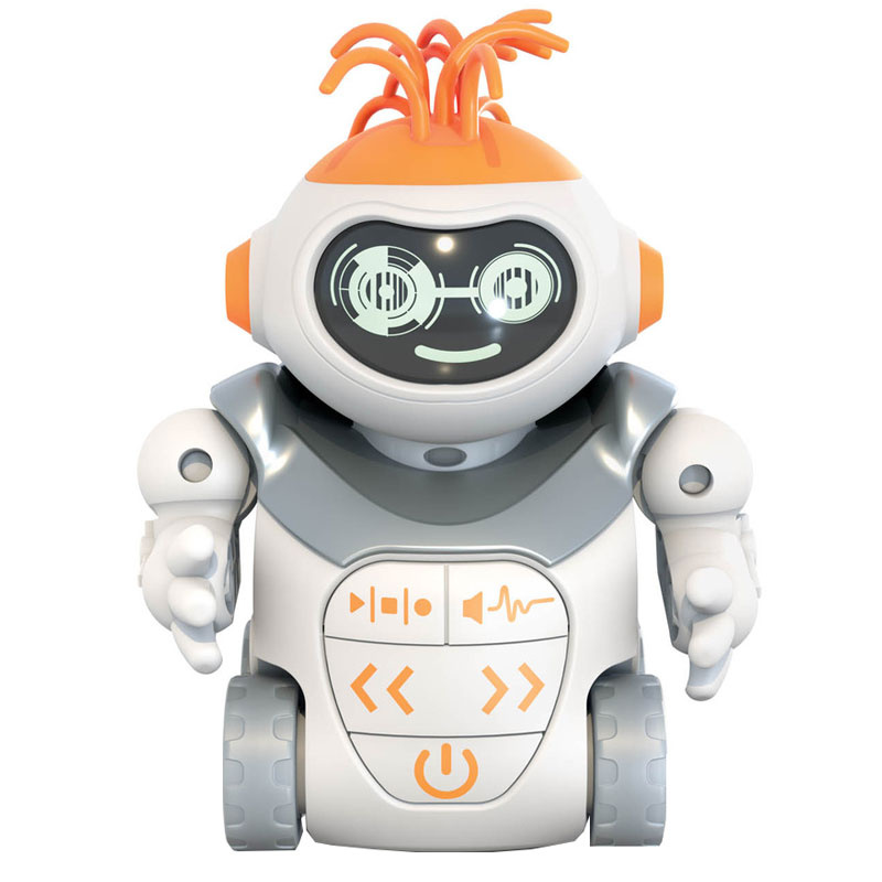 HEXBUG MoBots Ramblez – portocaliu – Jucărie robotică distracție imagine noua idaho.ro