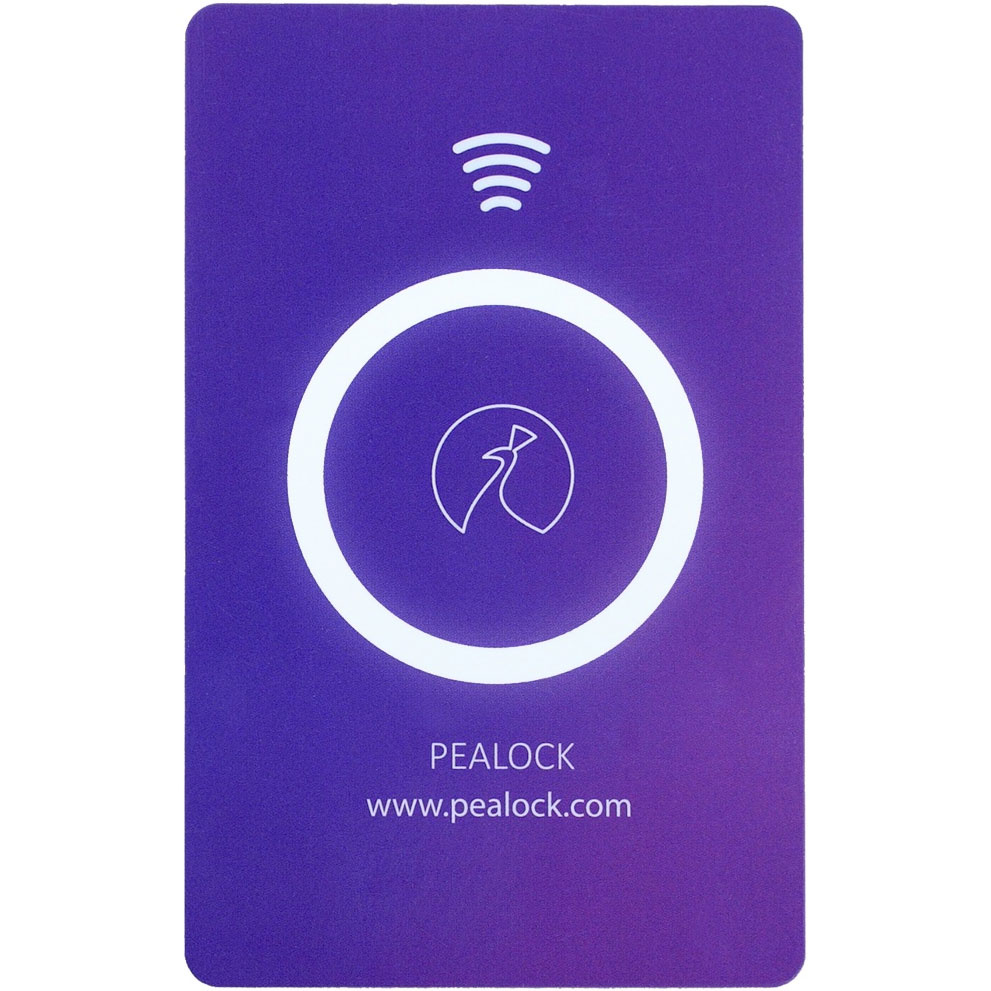 Cartela NFC Pealock – roz