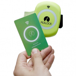 Cartela NFC Pealock - verde