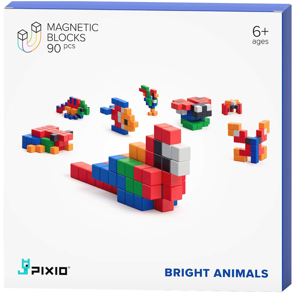 PIXIO Bright Animals – Construcție magnetică Animals imagine noua idaho.ro