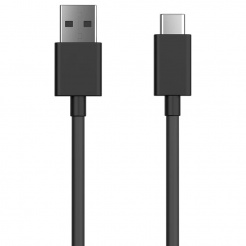  Cablu de încărcare USB-C - USB-A 33 cm negru 