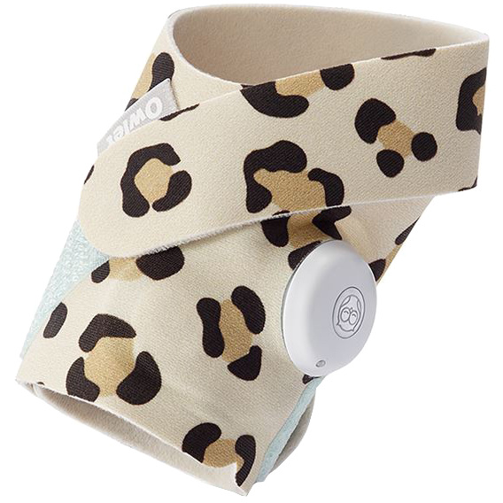 Set de accesorii Owlet Smart Sock 3 – leopard – Accesorii accesorii imagine noua tecomm.ro