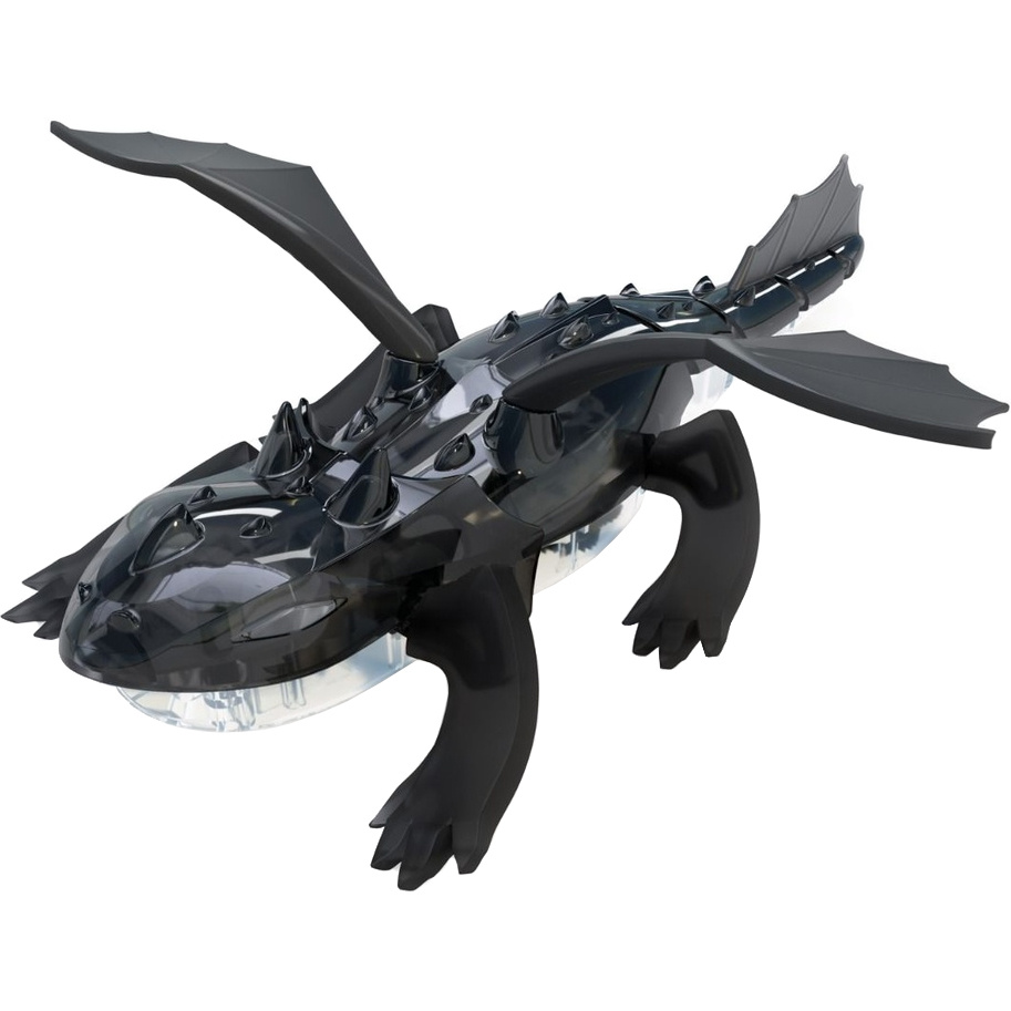 HEXBUG Dragon- negru – Jucărie robotică distracție imagine noua idaho.ro