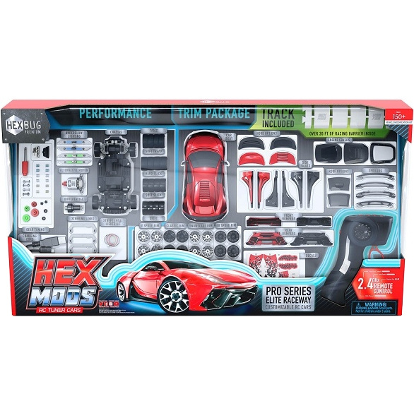 HEXBUG Hexmods Pro Series Elite – roșu – Jucărie robotică (Rosu)
