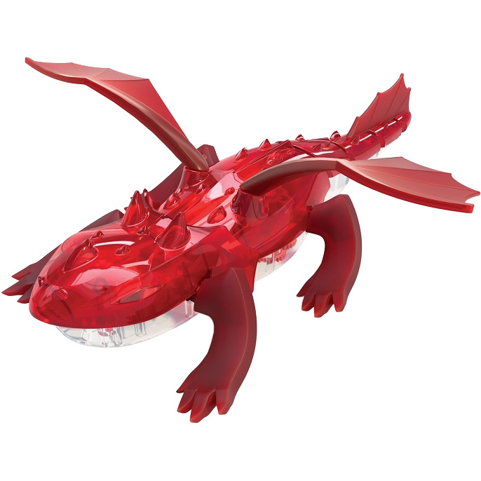 HEXBUG Dragon – roșu – Jucărie robotică distracție imagine noua idaho.ro