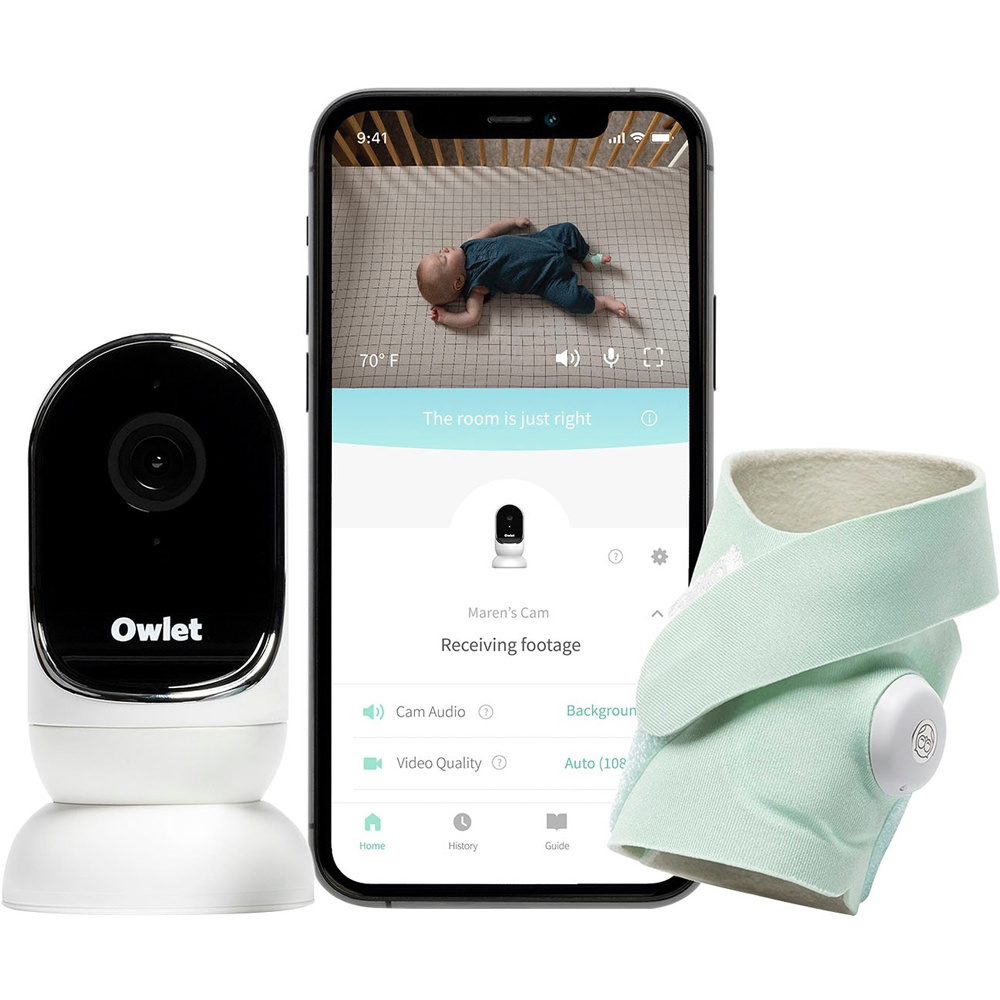 Owlet Smart Sock 3 &amp; Cam Bundle - Aparat Supraveghere Bebelus