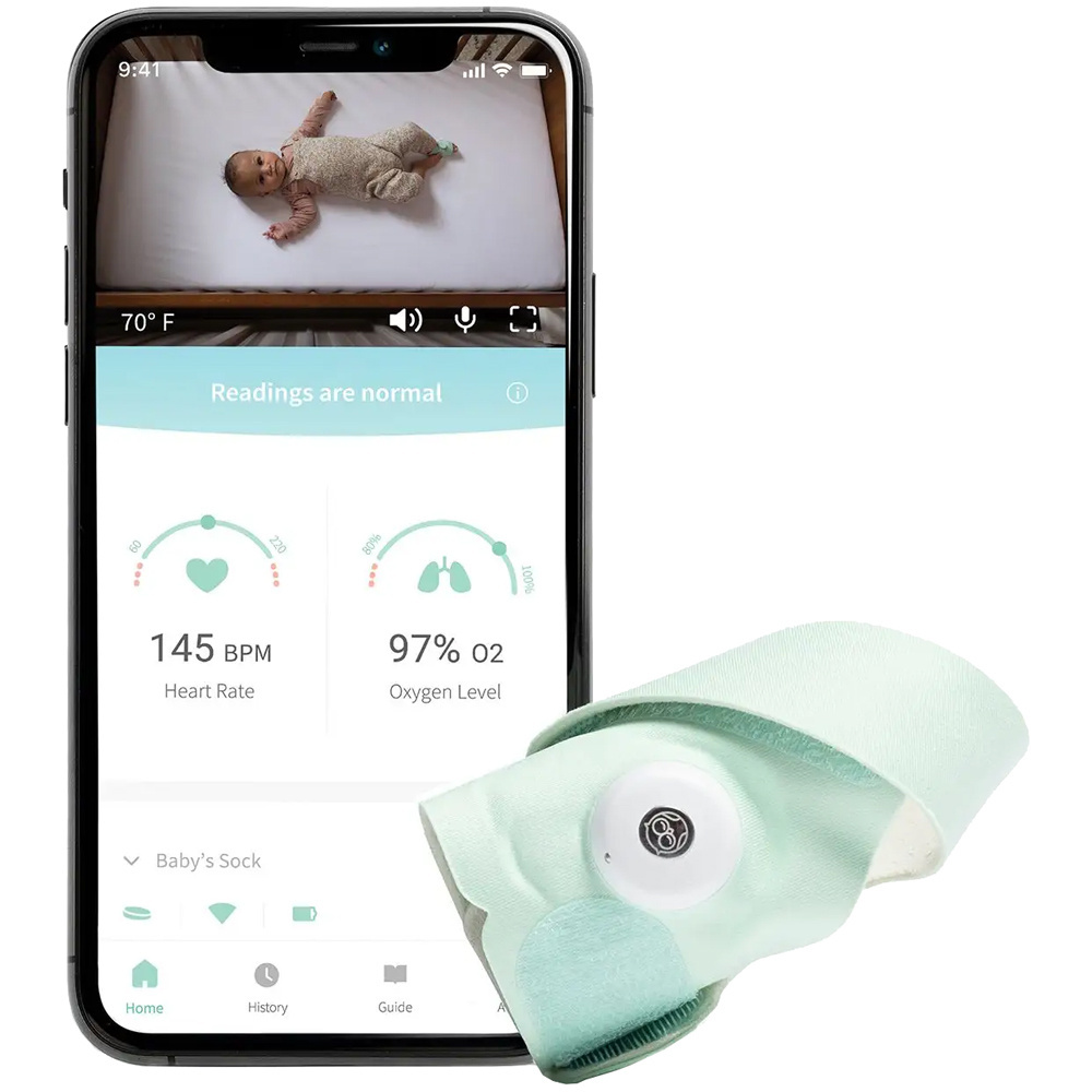 Owlet Smart Sock 3 – verde deschis – Monitor inteligent Articole imagine noua 2022