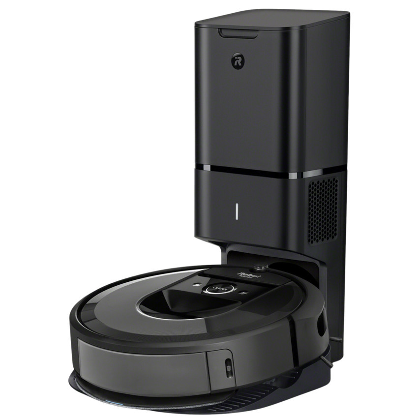 iRobot Roomba Combo i8+ (negru) – Aspirator robot și mop 2 în 1 Aspirator