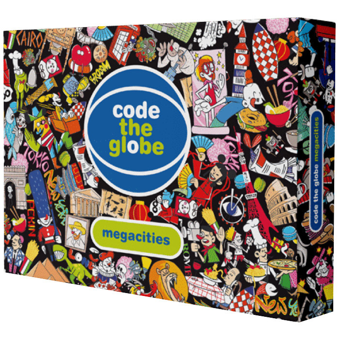 Joc pentru Ozobot – Code the globe – Megacities Code imagine noua 2022