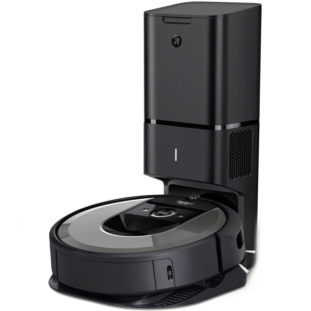 iRobot Roomba i7+ silver WiFi – Aspirator robot Aspirator imagine noua idaho.ro