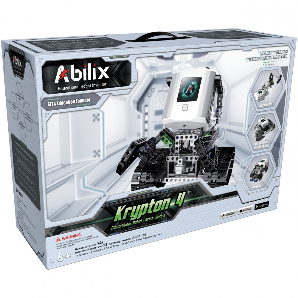 Abilix – Krypton 4 V2 – Jucărie robotică Abilix imagine noua tecomm.ro