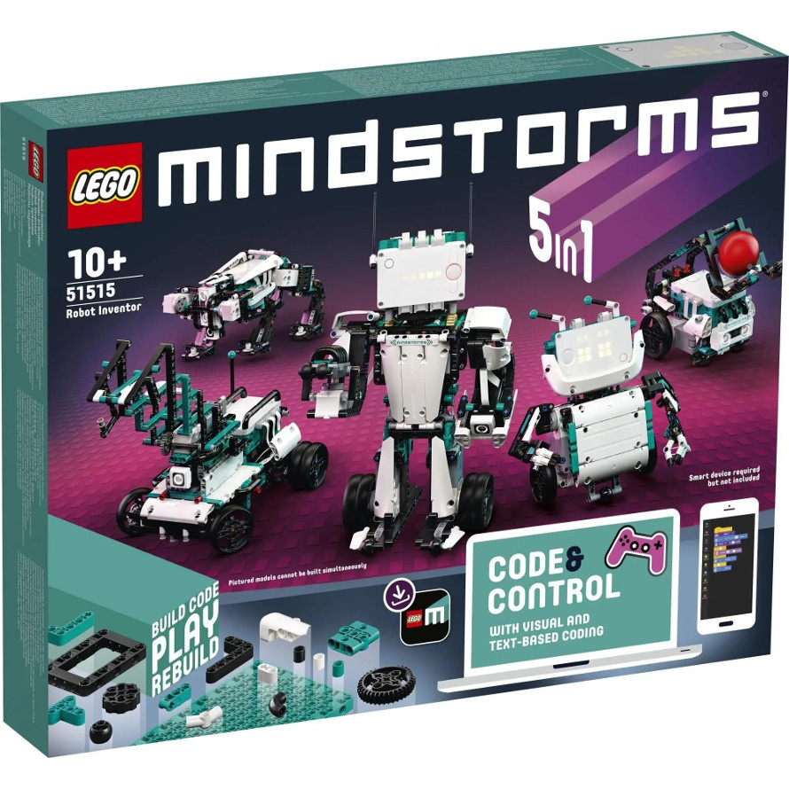 LEGO Mindstorms 51515 Creator de roboţi – Jucărie robot LEGO