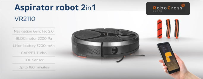 Prezentarea Concept VR2110 2v1 RoboCross Gyro