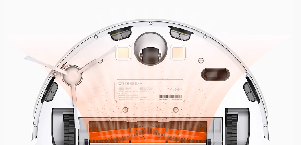 Prezentarea carcasei periei principale pentru aspiratorul robot Xiaomi