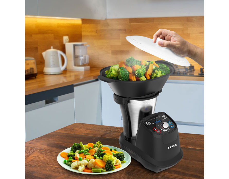 Vă prezentăm robotul de bucătărie Tesla ThermoCook TMX3000