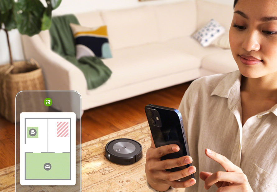 Aplicație mobilă IRobot HOME cu tehnologie iRobot Genius