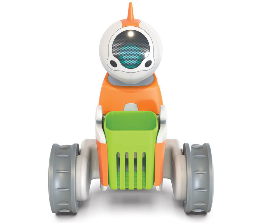 Prezentare jucărie robotică HEXBUG MoBots Fetch - portocaliu