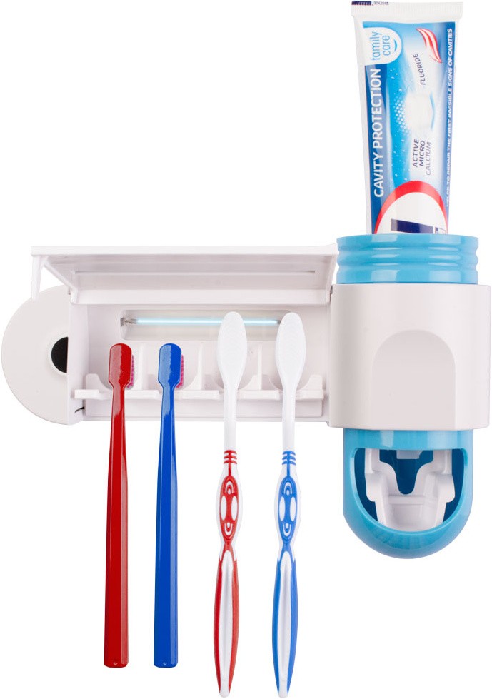 Sterilizator UV cu suport periuță de dinți